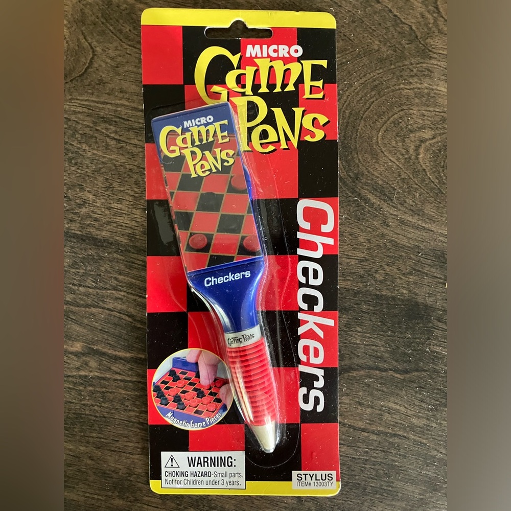 Checkers Game Pen